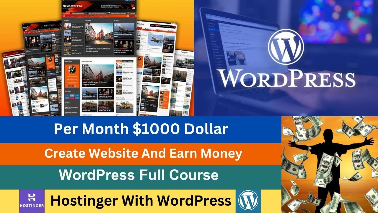 Free Complete WordPress Full Course in Hindi. Learn to create blogs and professional websites easily with WordPress. Perfect for beginners!