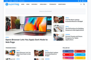 SuperMag Pro - Premium Multi-Niche Blogger Template
